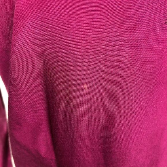 🛍 4/$20 ASOS Fuchsia Pink Embroidered Eyelet Mock-neck Top - Picture 8 of 8